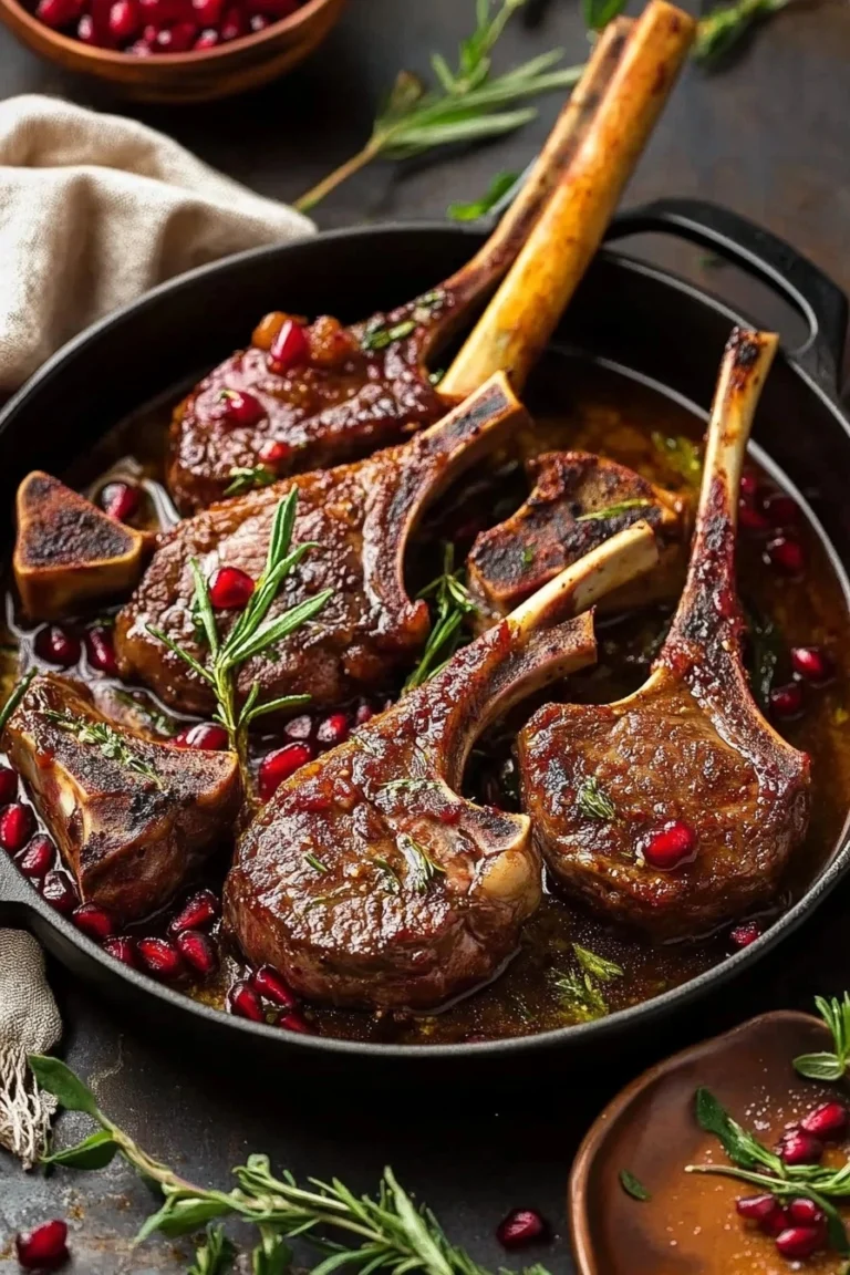 Côtelettes d'Agneau Caramélisées