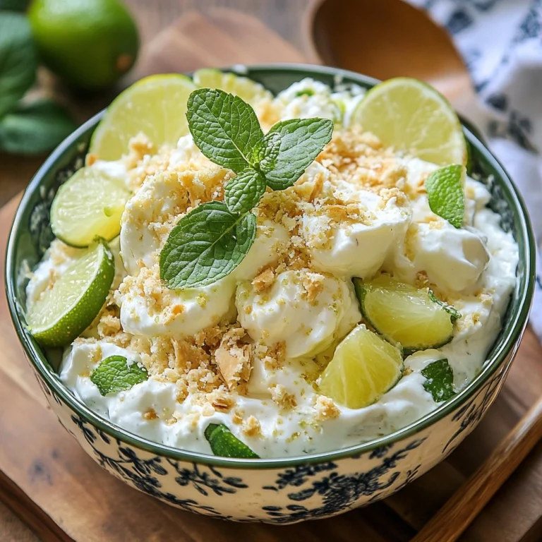 Key Lime Dessert en Verrine