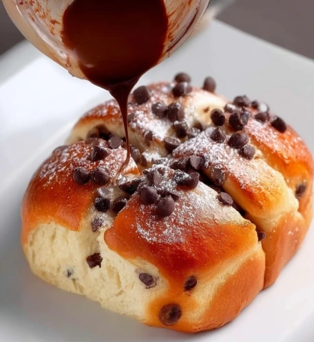 Brioche moelleuse aux pépites de chocolat