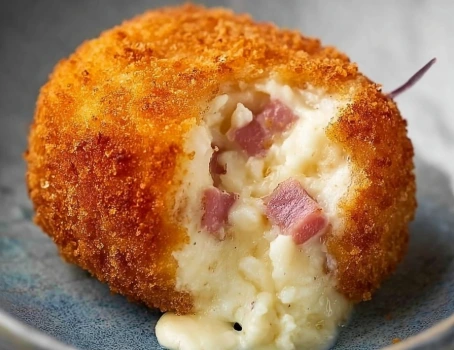 Croquettes au jambon et fromage maison