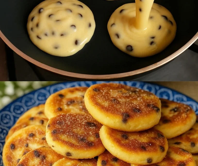 Crêpe au yaourt et aux pépites de chocolat Dans 30 minutes