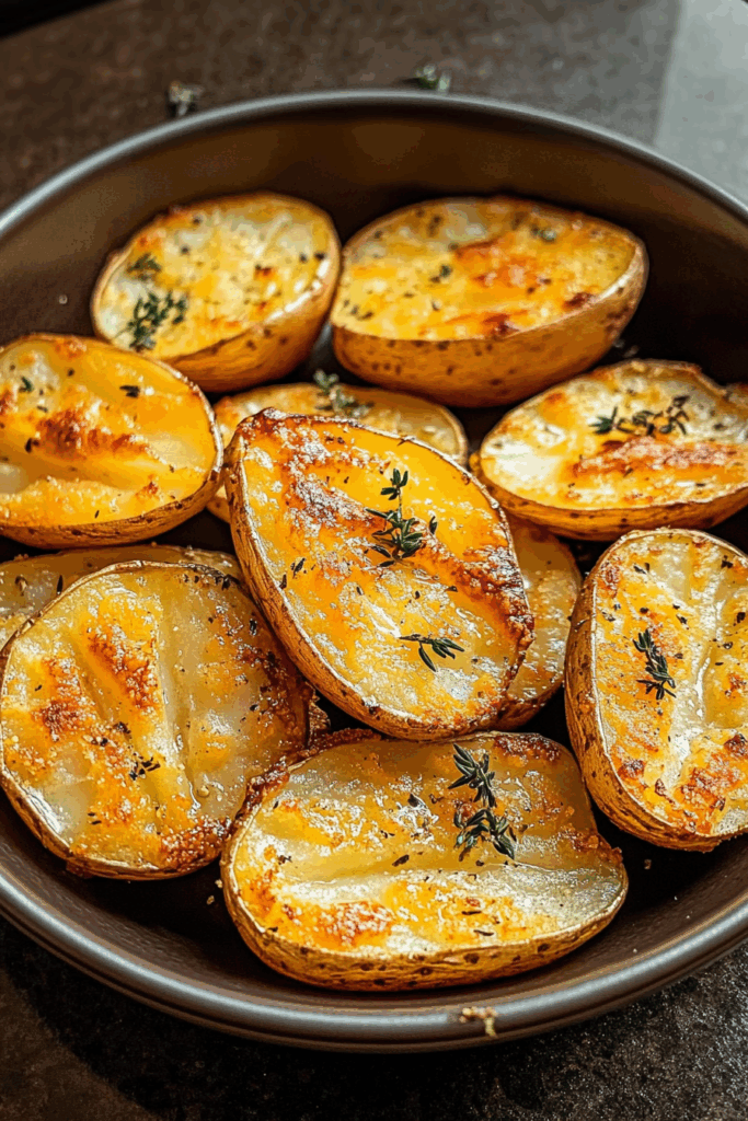 Pommes de terre croustillantes rôties au four