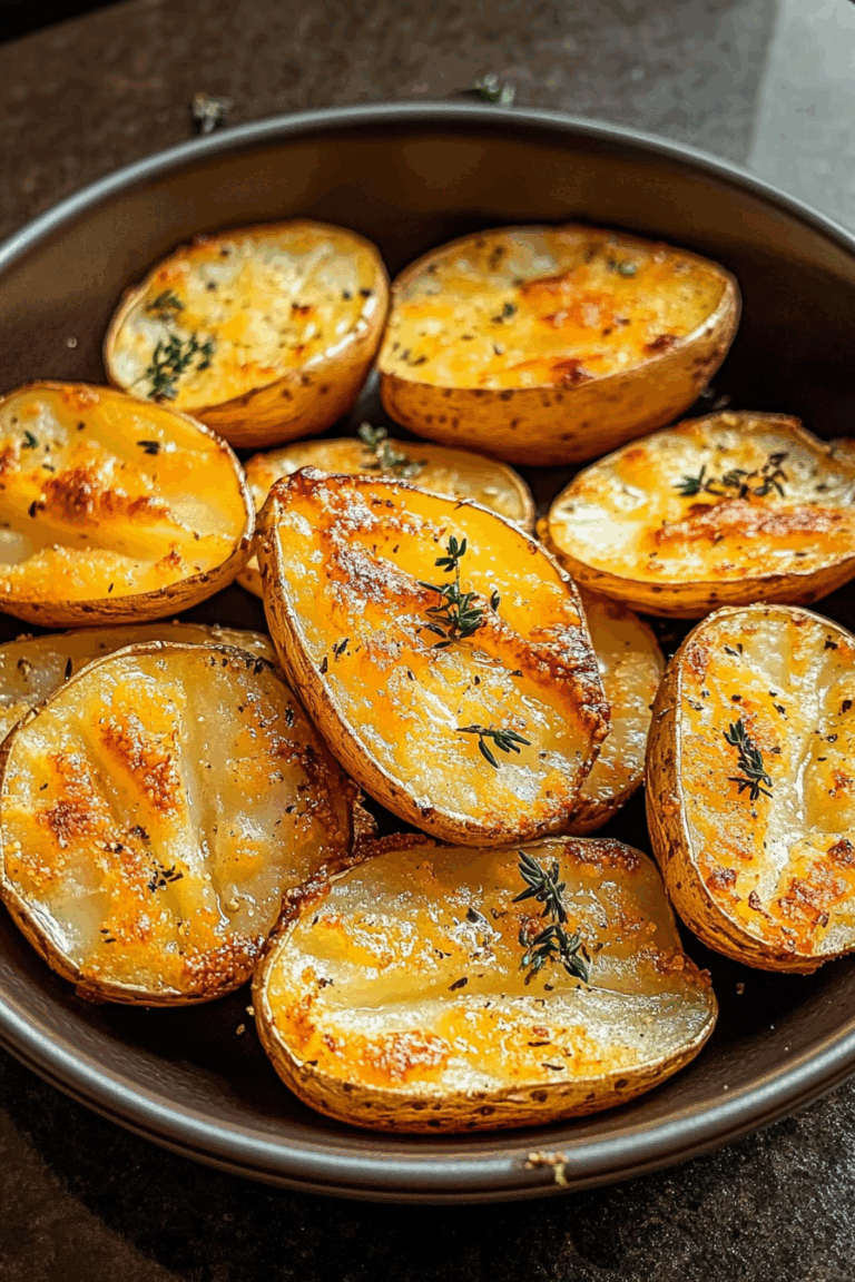 Pommes de terre croustillantes rôties au four