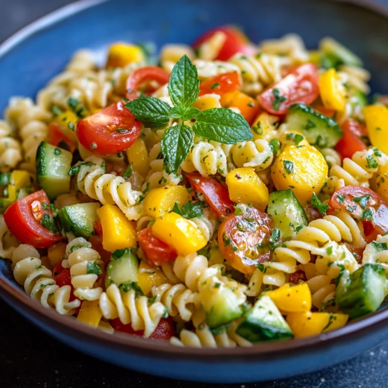 Easy Pasta Salad Recipe for Summer: Quick, Fresh & Crowd-Pleasing