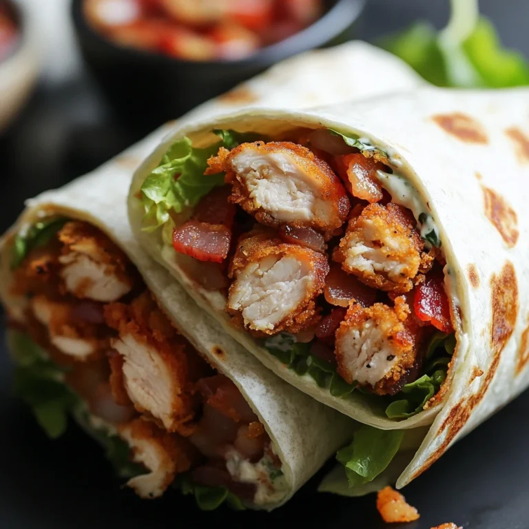 How to Make the Ultimate Crispy Chicken Bacon Ranch Wrap