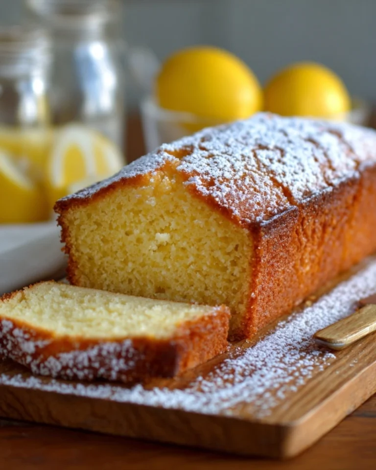 Cake au Citron Moelleux