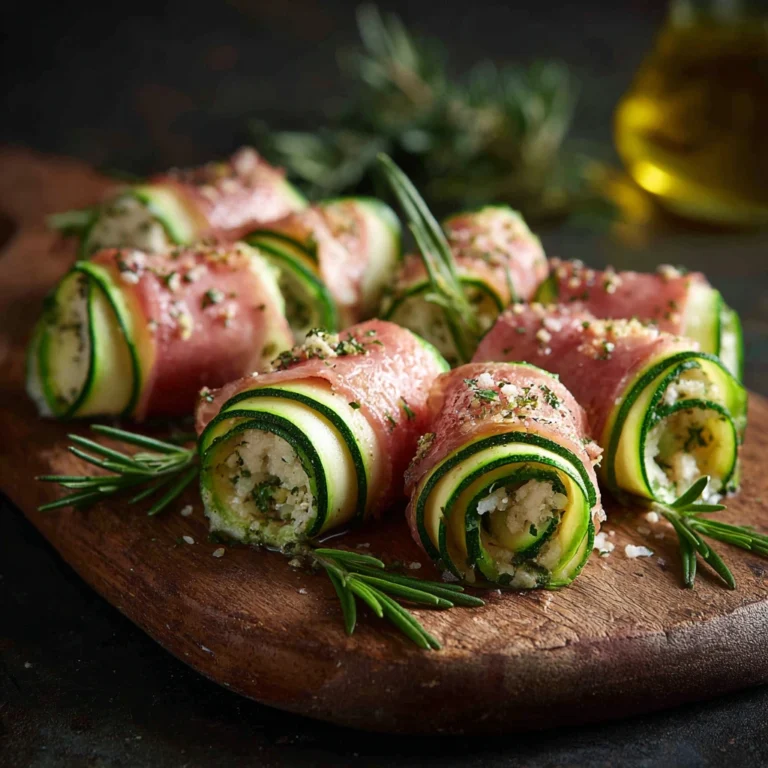 Roulés de Courgettes au Jambon – Recette apéro fraîcheur