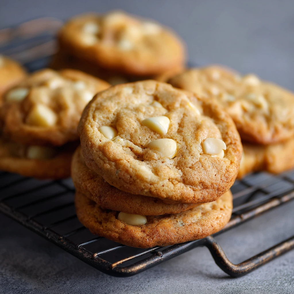 White Chocolate Macadamia Cookies